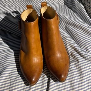 Frye Reina Leather Ankle Boots